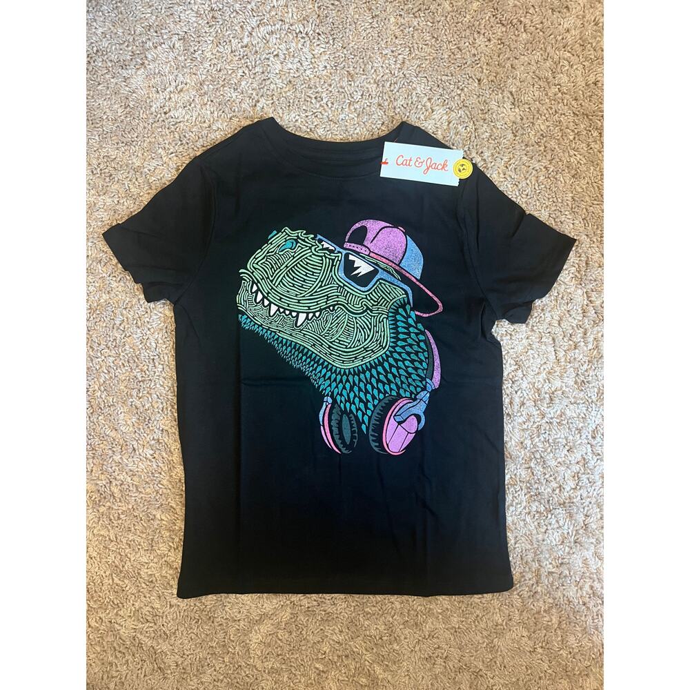 Boys dinosaur short sleeve shirt nwt size 8